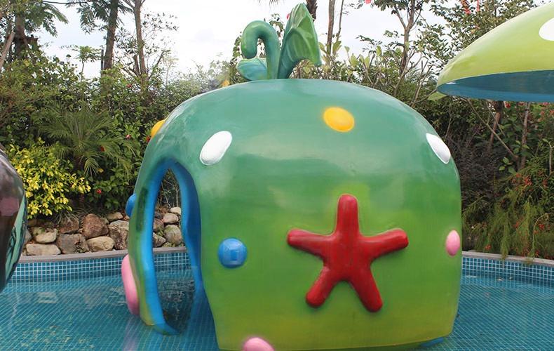 Cột phun nước thực vật (5) – Công viên nước VGTWaterparks