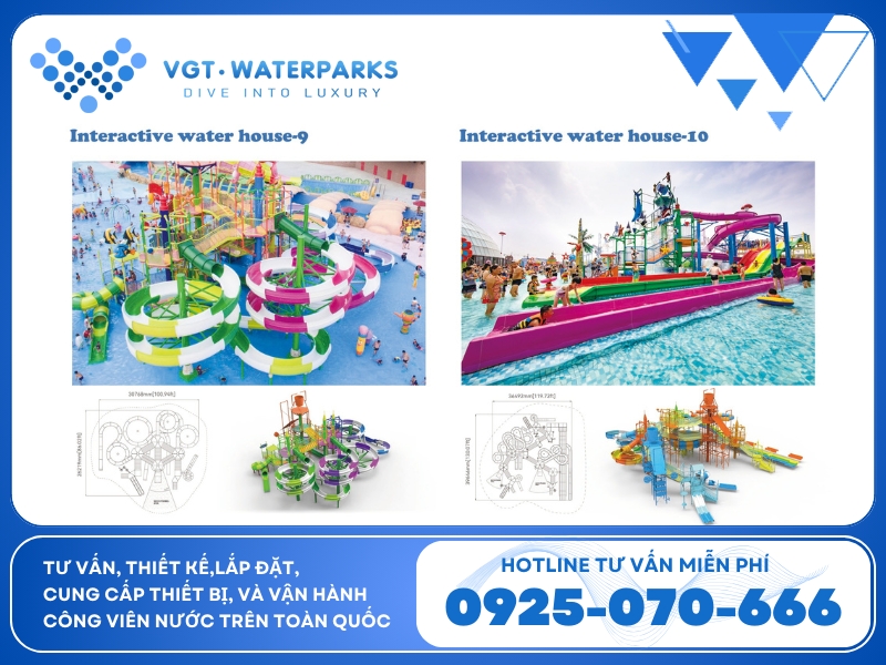 Ngôi làng nước (Nhà liên hoàn nước) - Interactive Water House