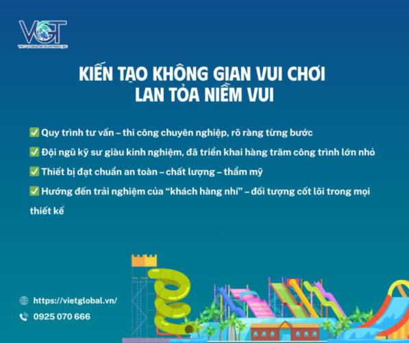 KIẾN TẠO KHÔNG GIAN VUI CHƠI LAN TỎA NIỀM VUI