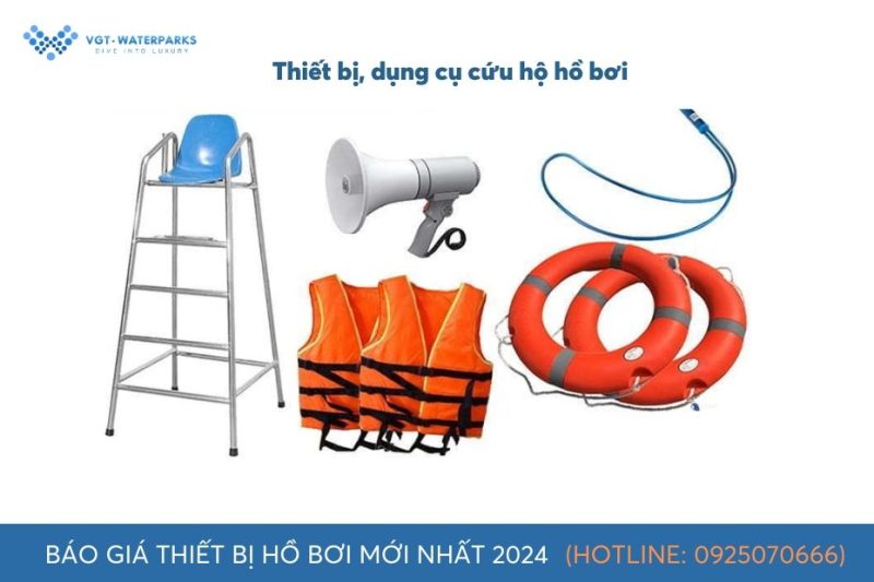 báo giá thiết bị hồ bơi
