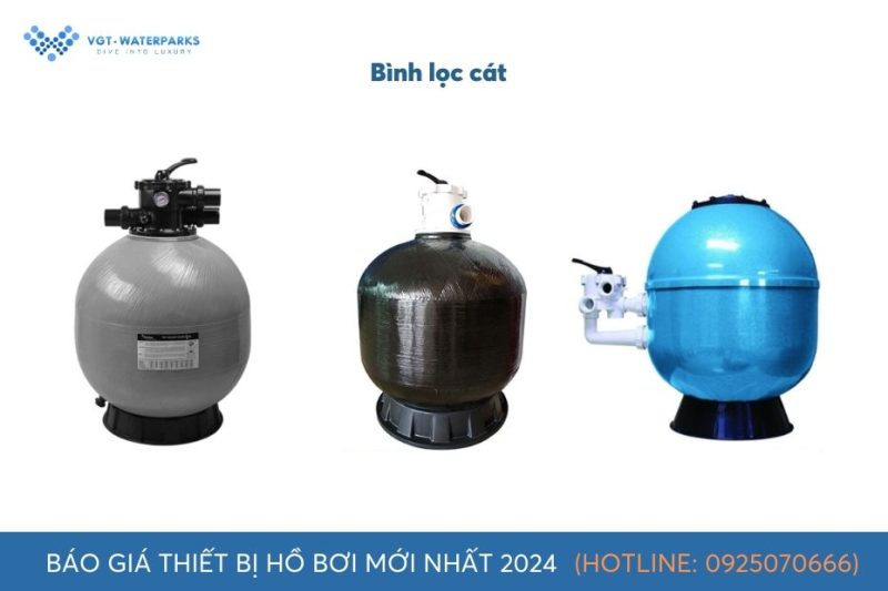 báo giá thiết bị hồ bơi