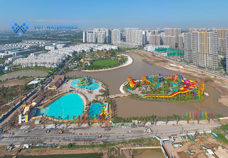 Bể tạo sóng tại Vinhomes Grand Park quận 9