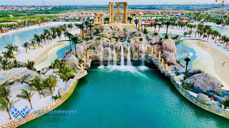 Bể tạo sóng tại Vinhomes Ocean Park 2