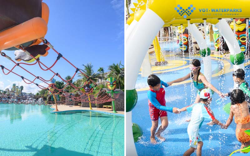 Các trò chơi nước tại Tropicana Park