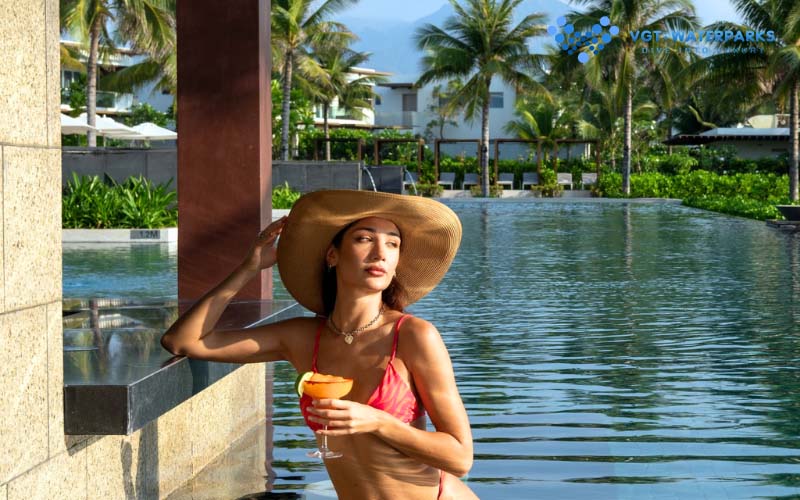Check-in công viên nước Alma Resort