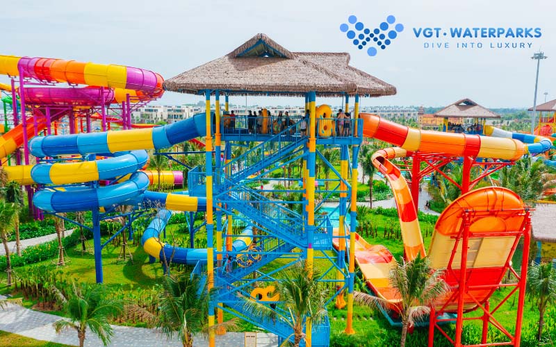Đường trượt nước gia đình kết hợp