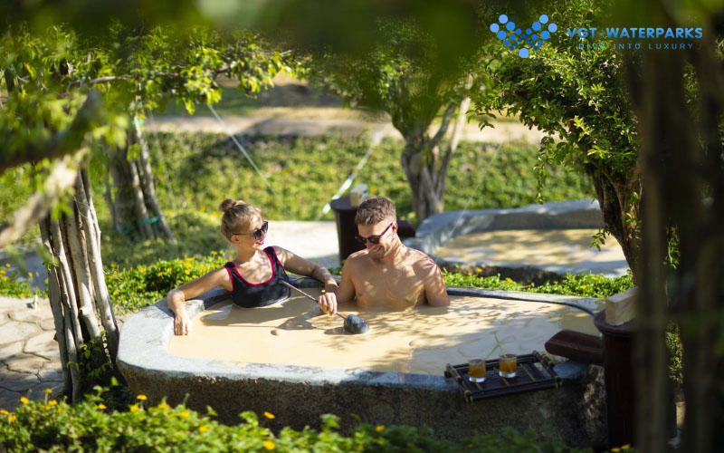 Tắm bùn khoáng I-Resort Nha Trang